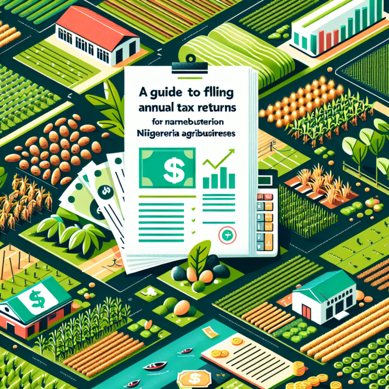 Guide to Filing Annual Tax Returns for Nigerian Agribusinesses